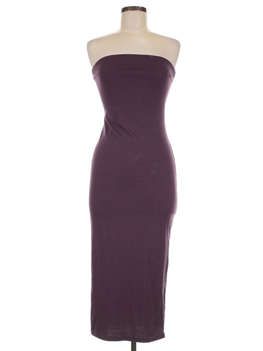 Victoria’s Secret Moda International Strapless Tube Dress in Plum S